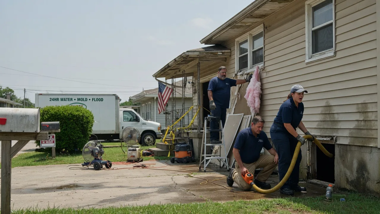 Water Damage Repair in Austwell, TX near me